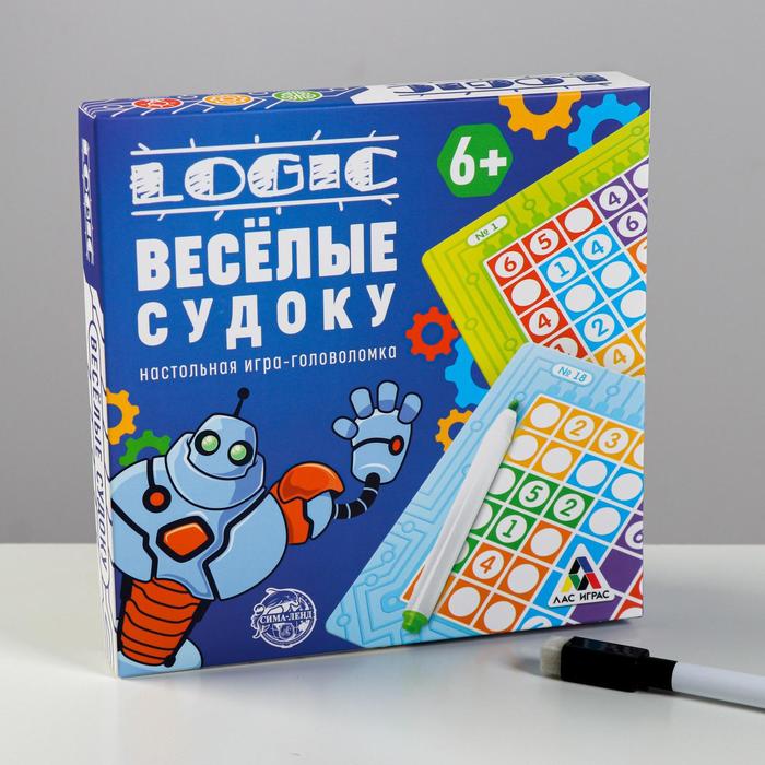 

Настольная игра-головоломка «Весёлые судоку»