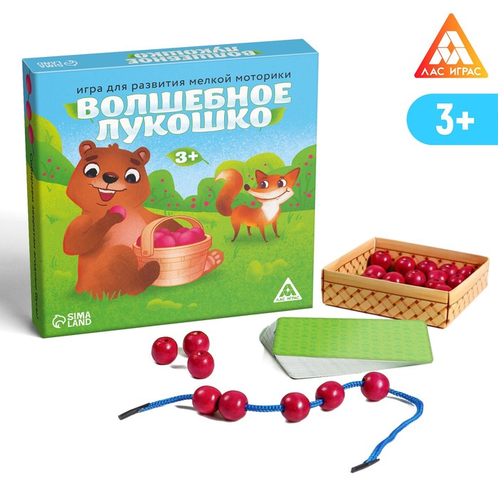 Настольная развивающая игра «Волшебное лукошко» развивающая игрушка fanrong волшебное дерево в коробке 24x24x29см yl605