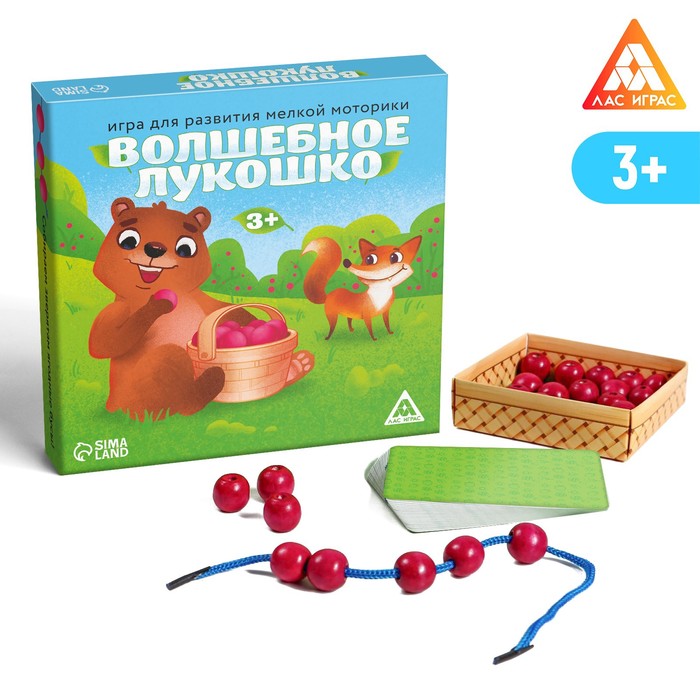 Настольная развивающая игра «Волшебное лукошко»