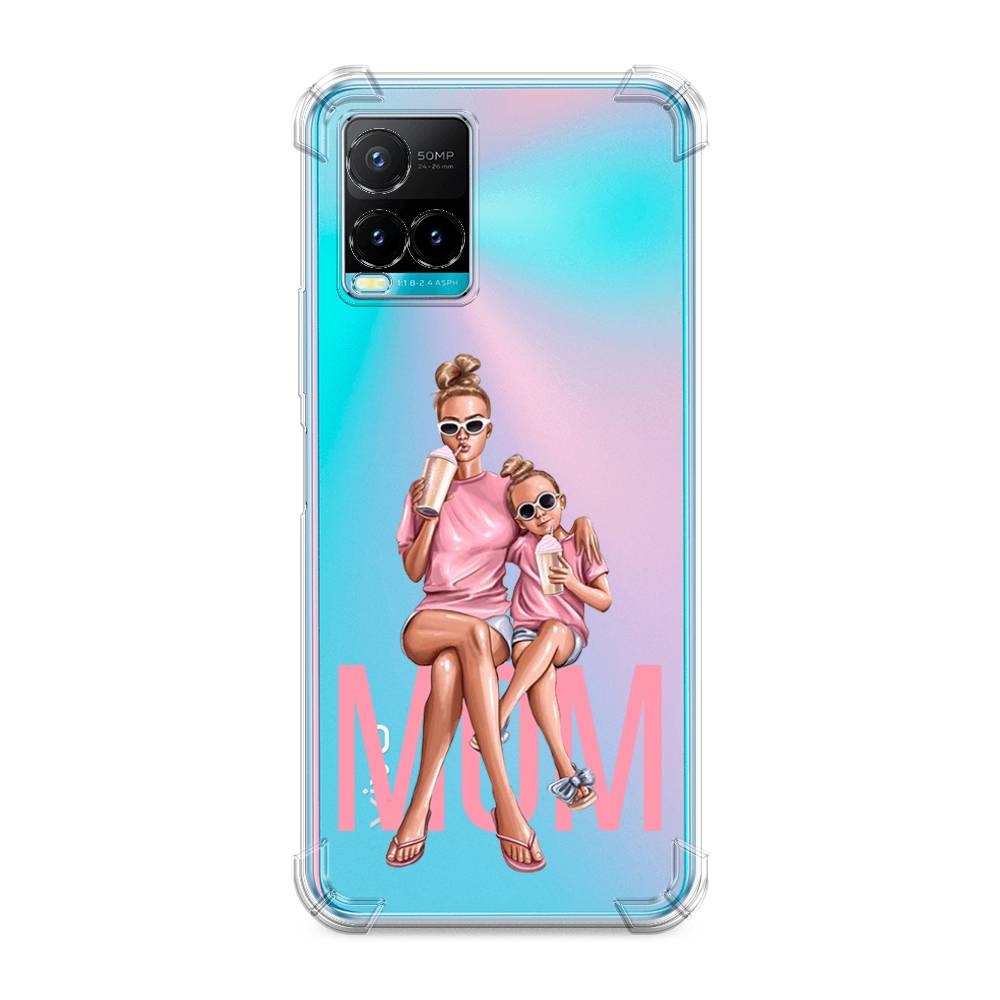 

Чехол Awog на Vivo Y33s/Y21 "Lovely mom", Разноцветный