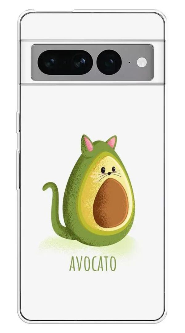

Чехол Awog на Google Pixel 7 Pro "Avocato", Разноцветный