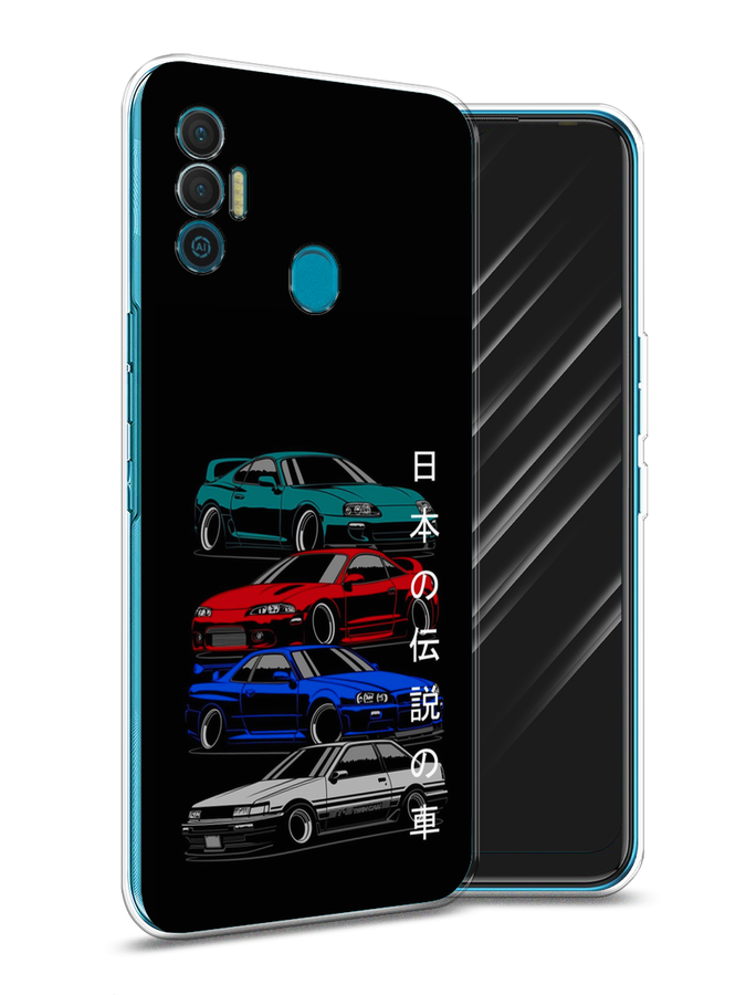 

Чехол Awog на Google Pixel 7 "JDM Legend cars", Разноцветный