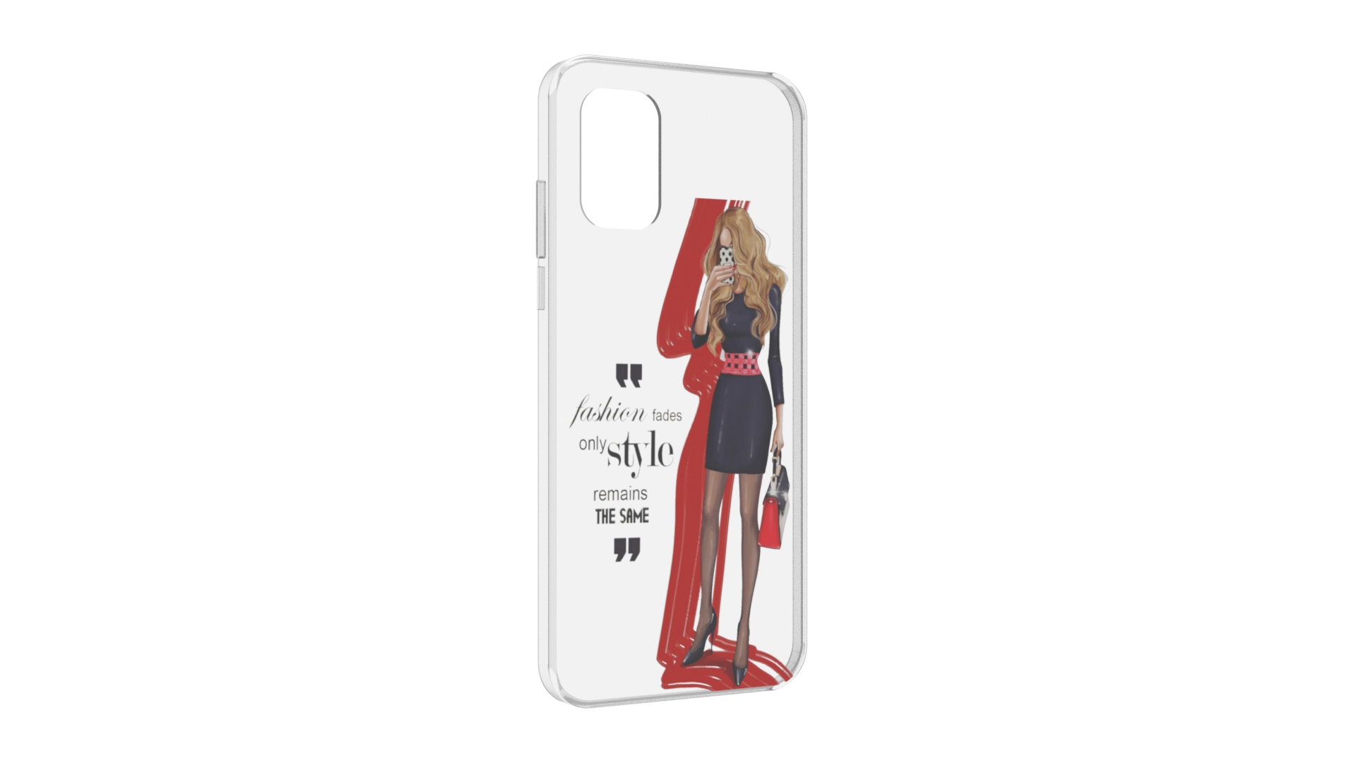 

Чехол MyPads Модная-девушка женский для Nokia G21, Прозрачный, Tocco