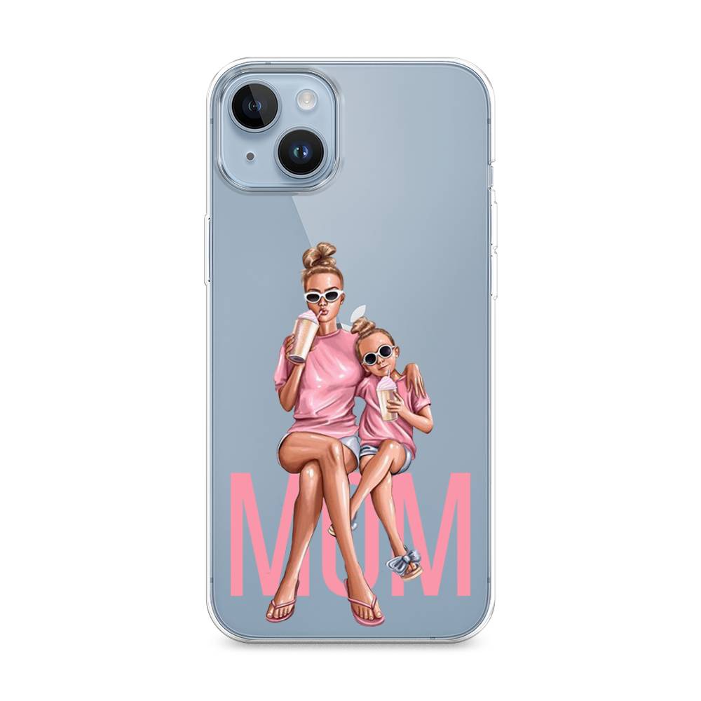 

Чехол Awog на Apple iPhone 14 Plus / Айфон 14 Плюс "Lovely mom", Разноцветный, 15350-7