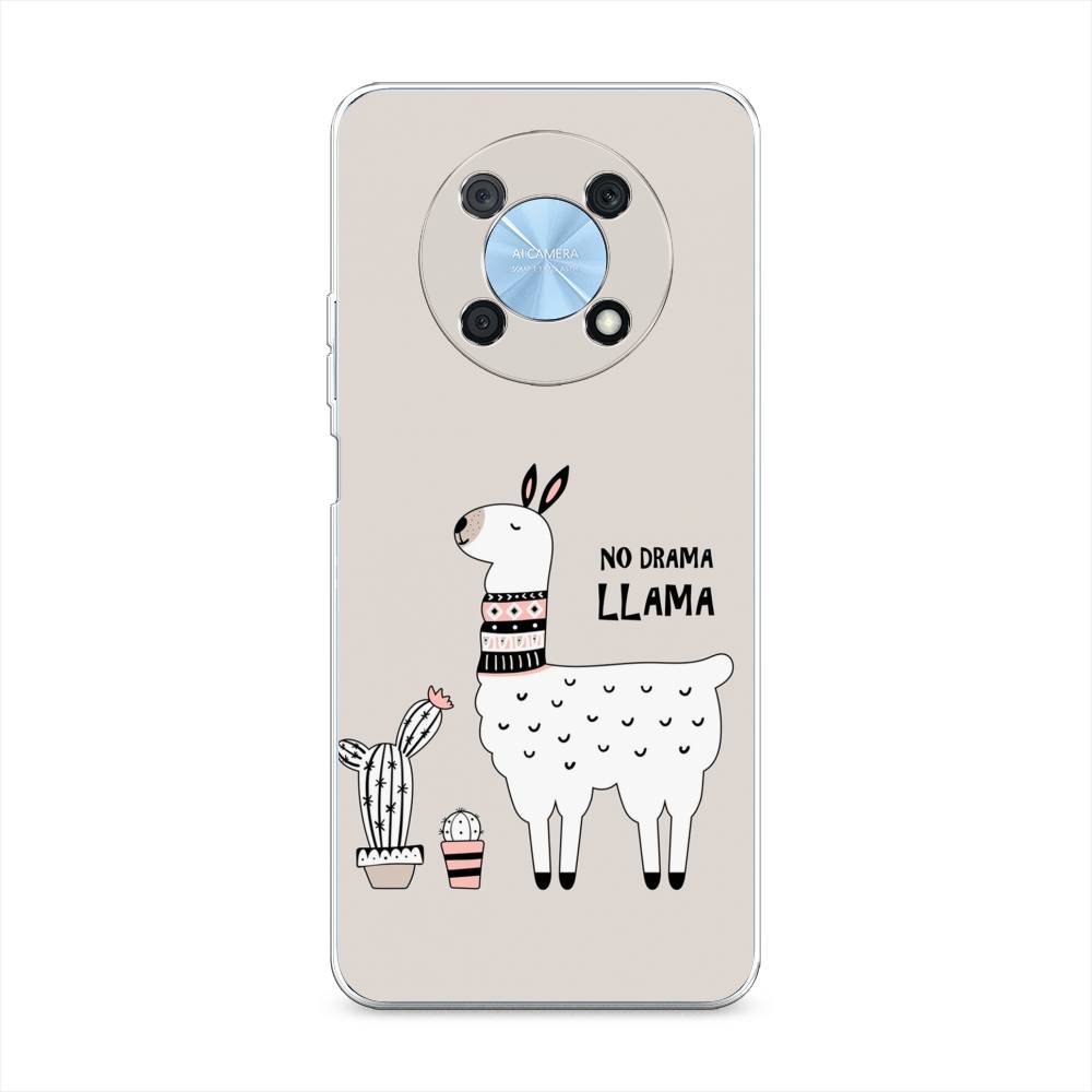

Чехол Awog на Huawei Nova Y90 "No drama LLama", Разноцветный