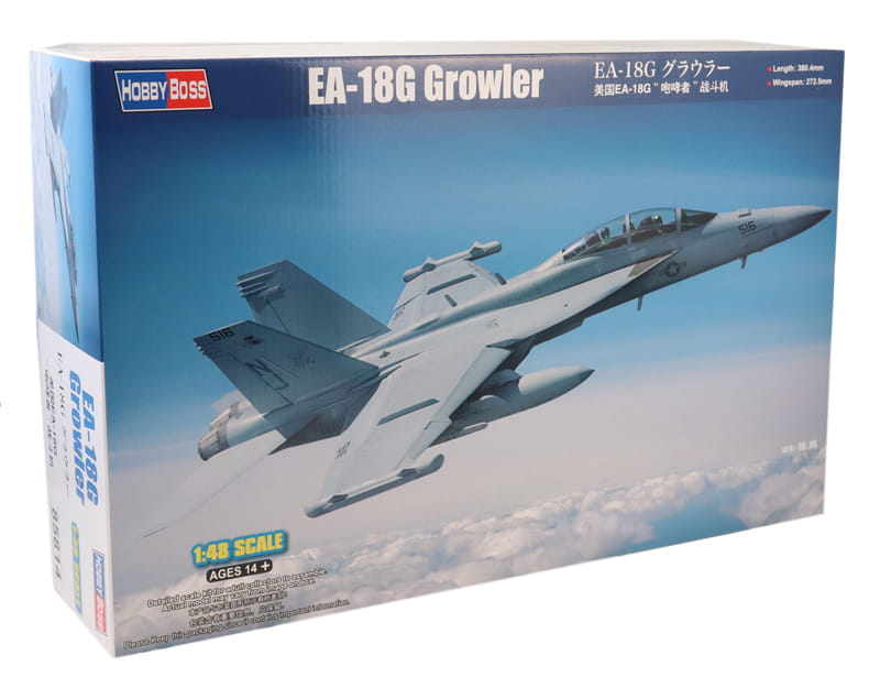 

Сборная модель HobbyBoss 1/48 Самолет EA-18G Crowler 85814