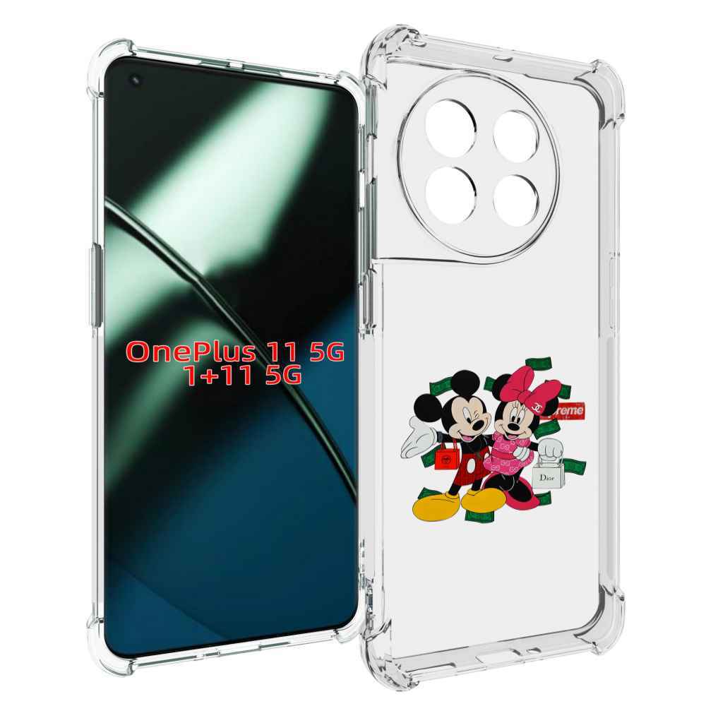 

Чехол MyPads модные-микки-маус детский для OnePlus 11, Прозрачный, Tocco