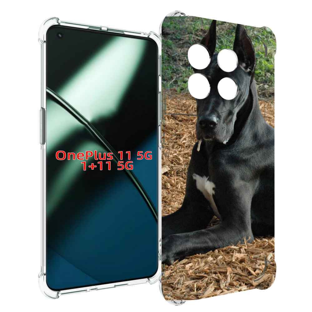 

Чехол MyPads немецкии дог для OnePlus 11, Прозрачный, Tocco