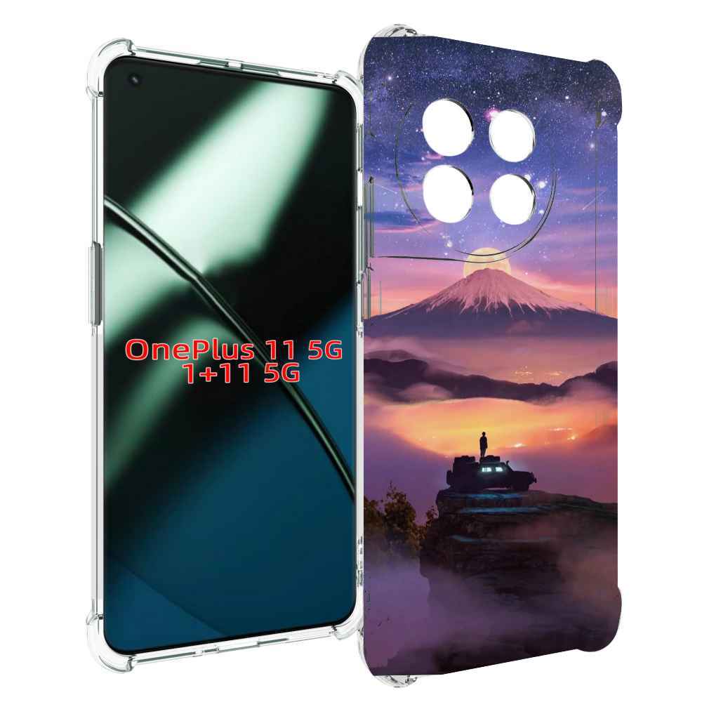

Чехол MyPads ночь-в-горах для OnePlus 11, Прозрачный, Tocco