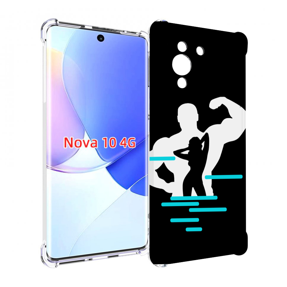 Чехол MyPads фитнес-тренировка для Huawei Nova 10