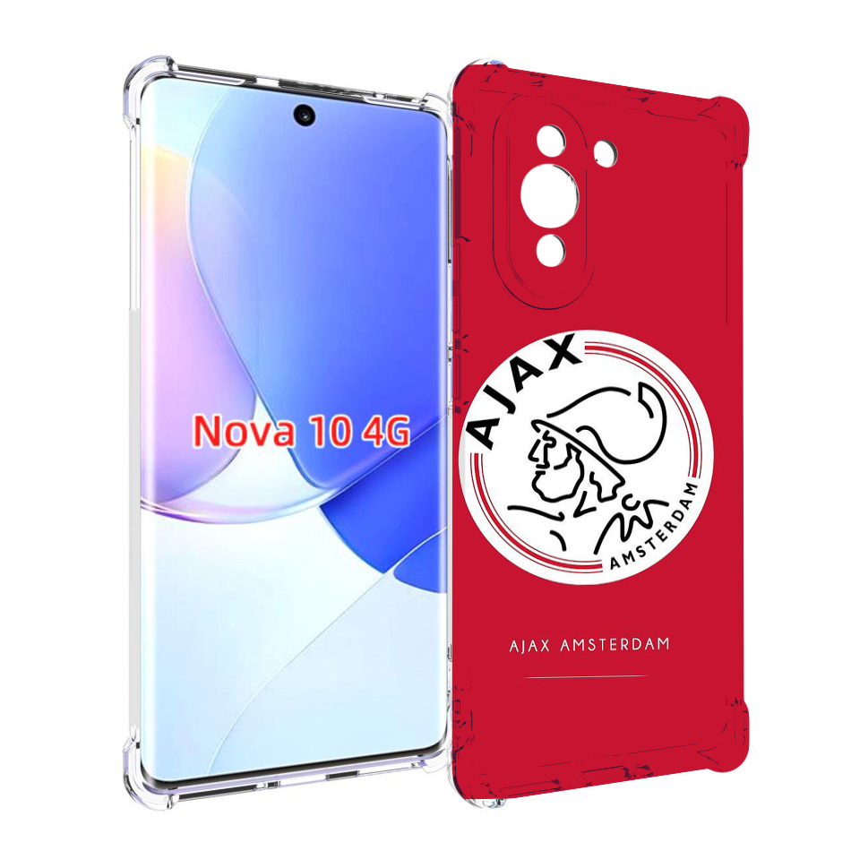 

Чехол MyPads фк аякс амстердам для Huawei Nova 10, Прозрачный, Tocco