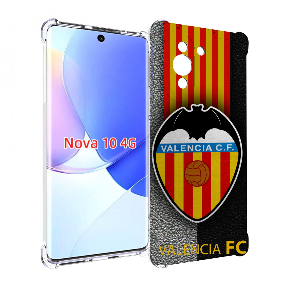 

Чехол MyPads фк валенсия мужской для Huawei Nova 10, Прозрачный, Tocco
