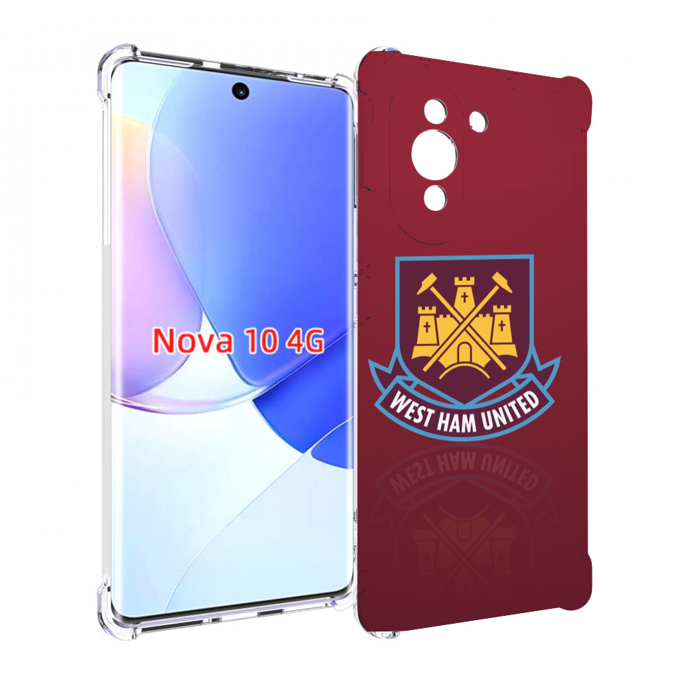 

Чехол MyPads фк вест хэм мужской для Huawei Nova 10, Прозрачный, Tocco