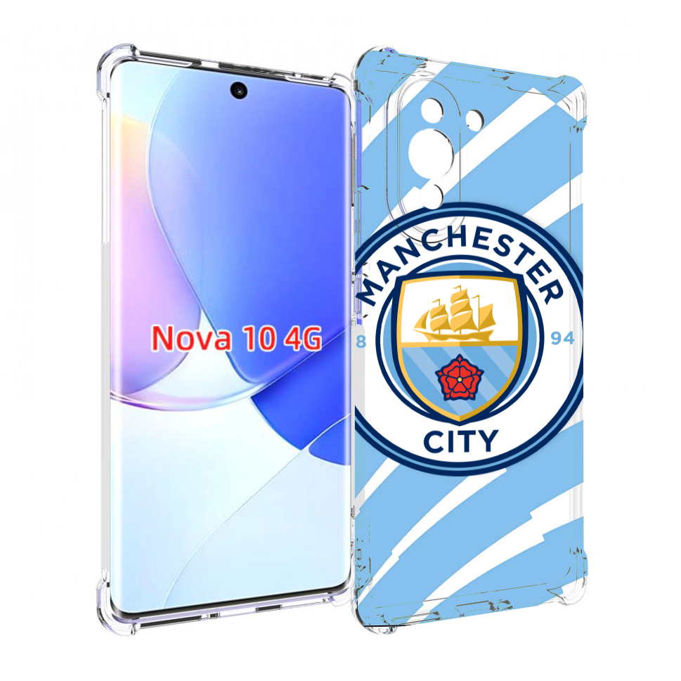 

Чехол MyPads фк манчестер сити для Huawei Nova 10, Прозрачный, Tocco