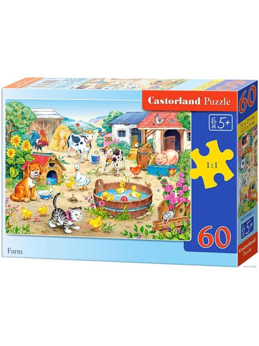 

Пазл Castorland Ферма 60 элементов MIDI В-06489