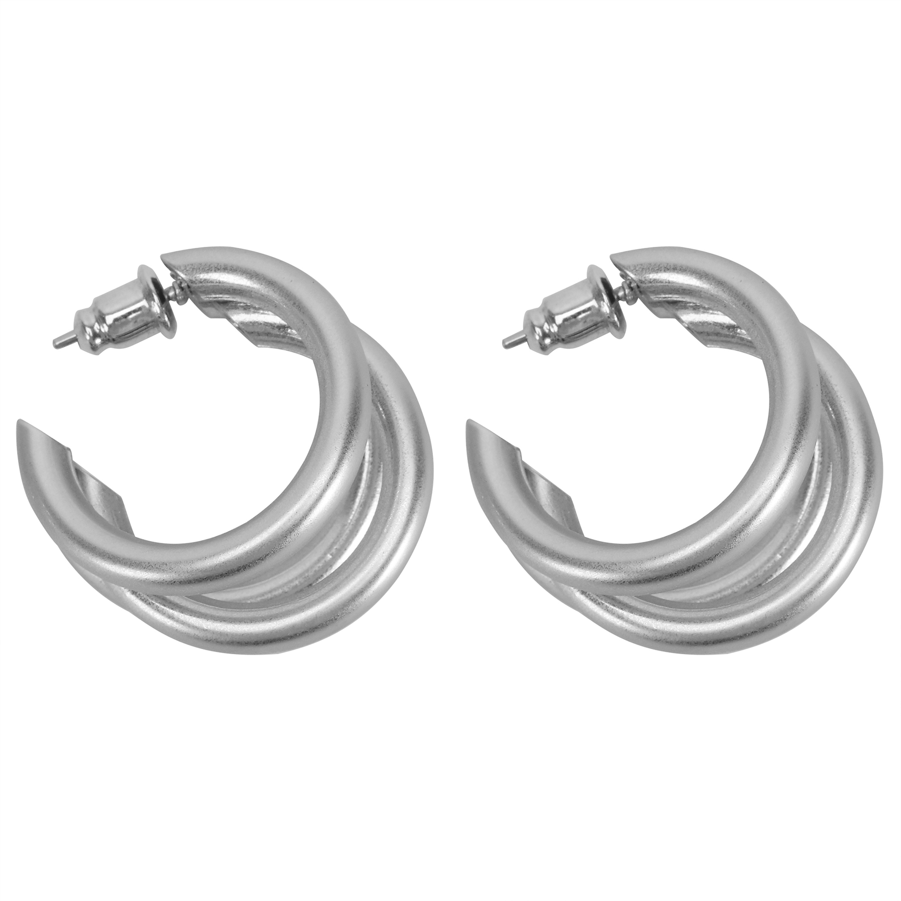 

Серьги женские Ekonika EN49824-silver-21L серебристые, EN49824