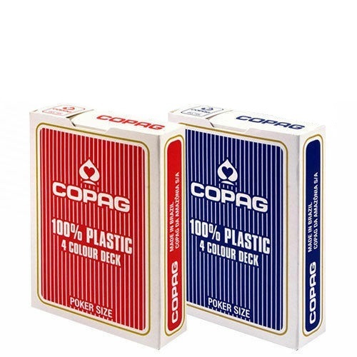 

Карты "Copag 4 Colour red/blue"
