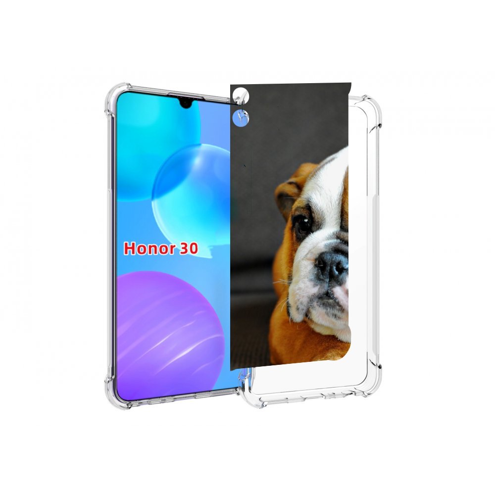 

Чехол MyPads английский бульдор для Huawei Honor 30 Lite, Tocco