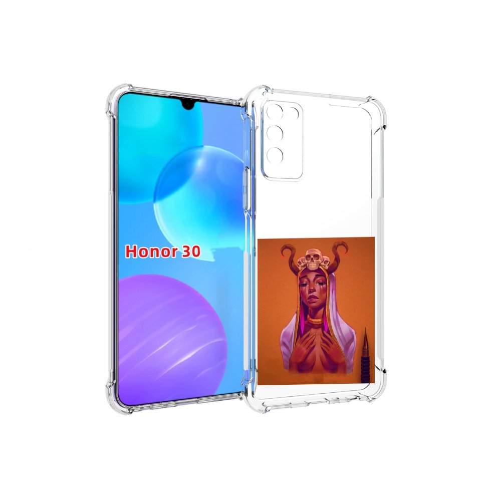 

Чехол MyPads античная-девушка для Huawei Honor 30 Lite, Tocco
