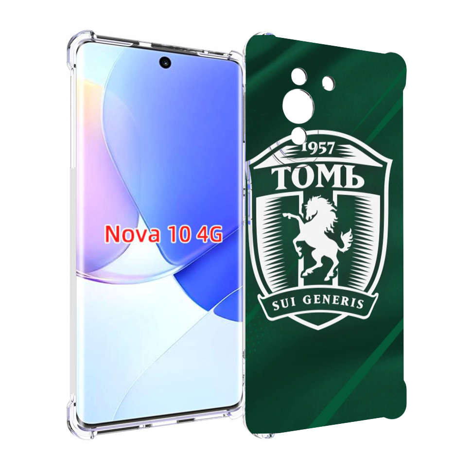 

Чехол MyPads фк томь томск для Huawei Nova 10, Прозрачный, Tocco