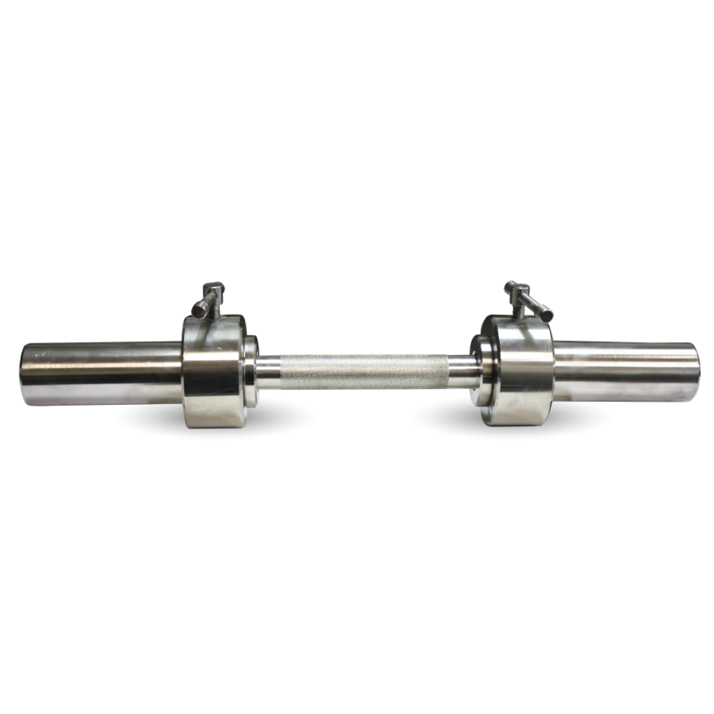 Гриф для штанги гантельный MB Barbell MB-BarM50-710L 71 см, 50 мм