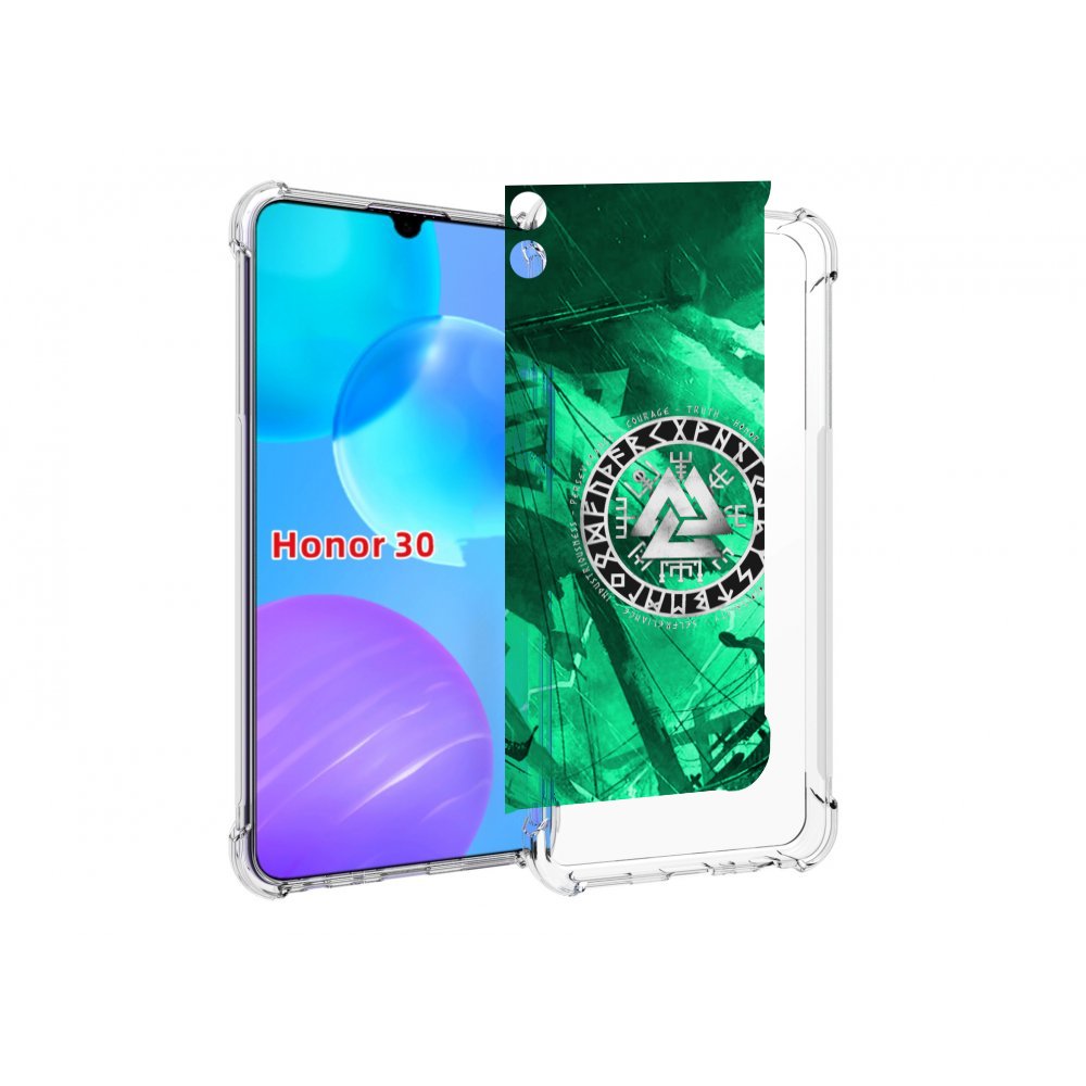 

Чехол MyPads ассасин-крид-2020-рагнарек мужской для Huawei Honor 30 Lite, Tocco