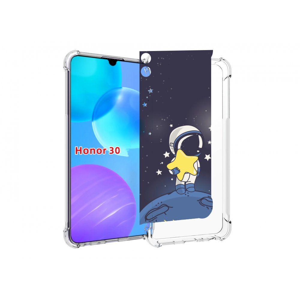 

Чехол MyPads астронавт с звездочкой для Huawei Honor 30 Lite, Tocco