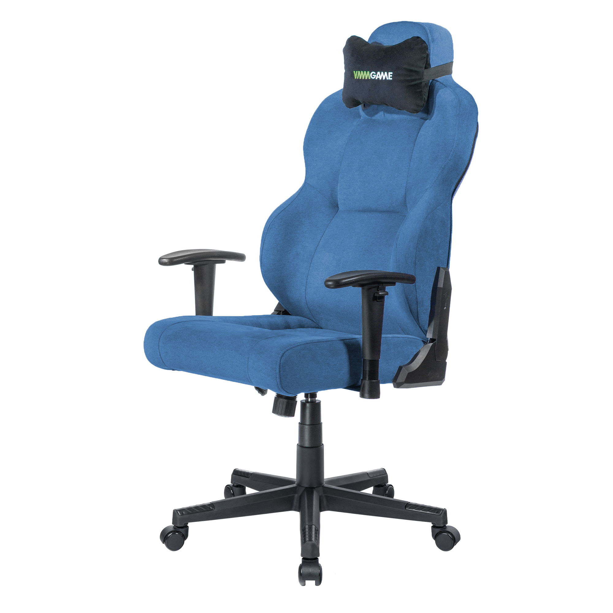 Компьютерное кресло VMMGAME UNIT FABRIC UPGRADE с регулируемой спинкой, синяя ткань