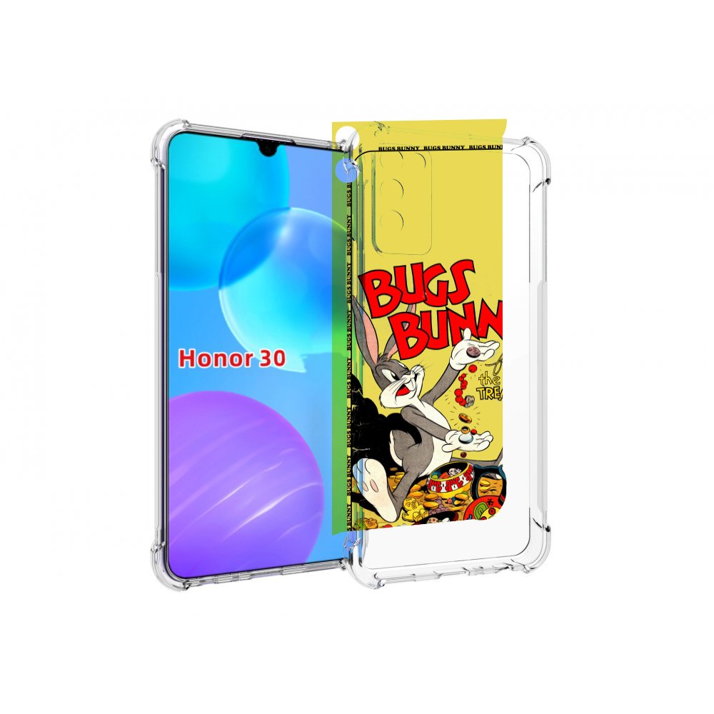 

Чехол MyPads бакс-банни-и-еда для Huawei Honor 30 Lite, Tocco