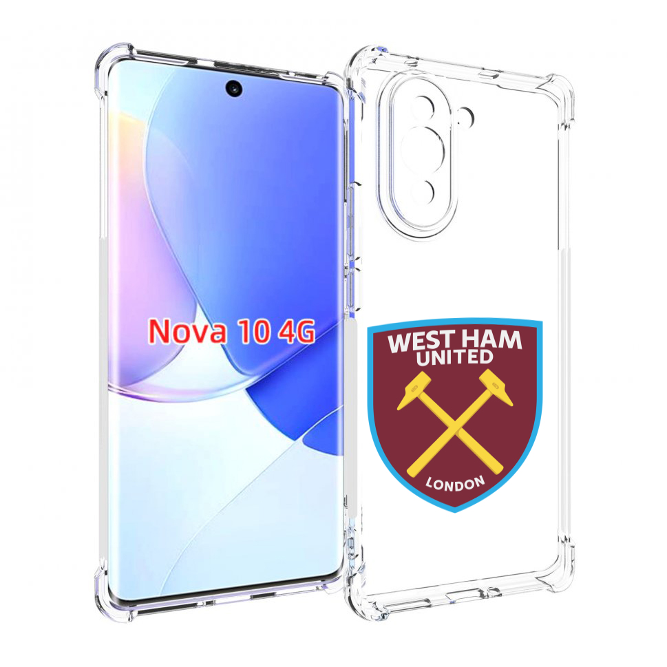 

Чехол MyPads фк-вест-хем-2 для Huawei Nova 10, Прозрачный, Tocco