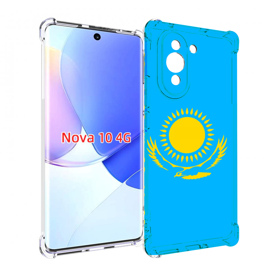 

Чехол MyPads флаг Казахстана-1 для Huawei Nova 10, Прозрачный, Tocco