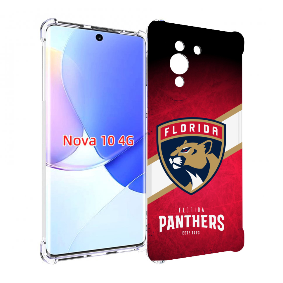 

Чехол MyPads флорида пантерс для Huawei Nova 10, Прозрачный, Tocco