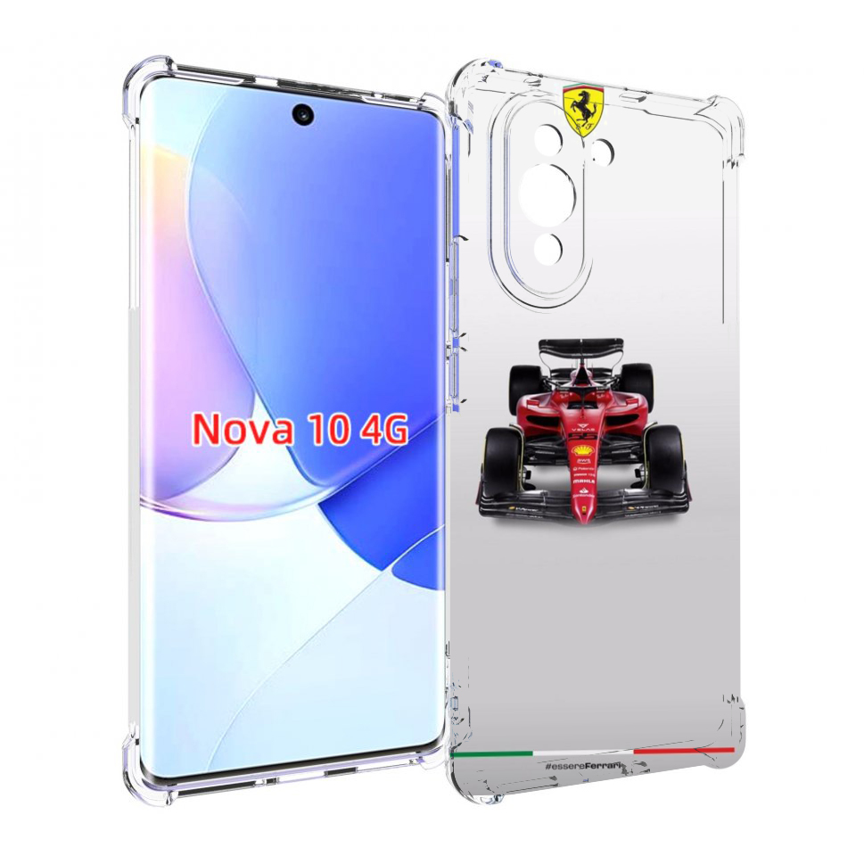 

Чехол MyPads формула 1 феррари для Huawei Nova 10, Прозрачный, Tocco