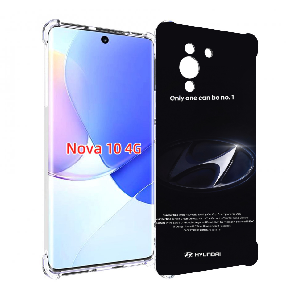 

Чехол MyPads хендаи hyundai 3 для Huawei Nova 10, Прозрачный, Tocco