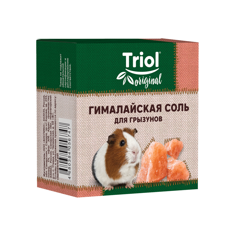 Лакомство для грызунов Triol Original Гималайская соль, 40г