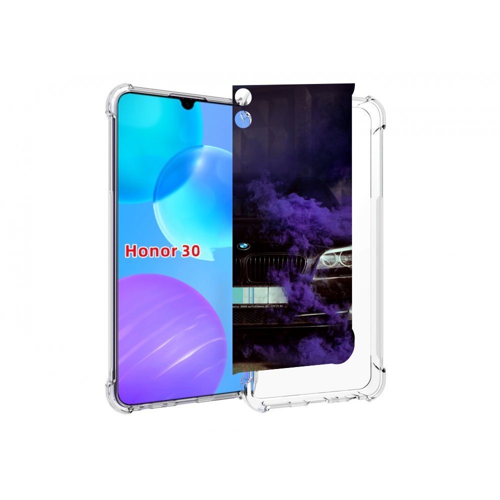 

Чехол MyPads бмв-с-фиолетовым-дымом мужской для Huawei Honor 30 Lite, Tocco