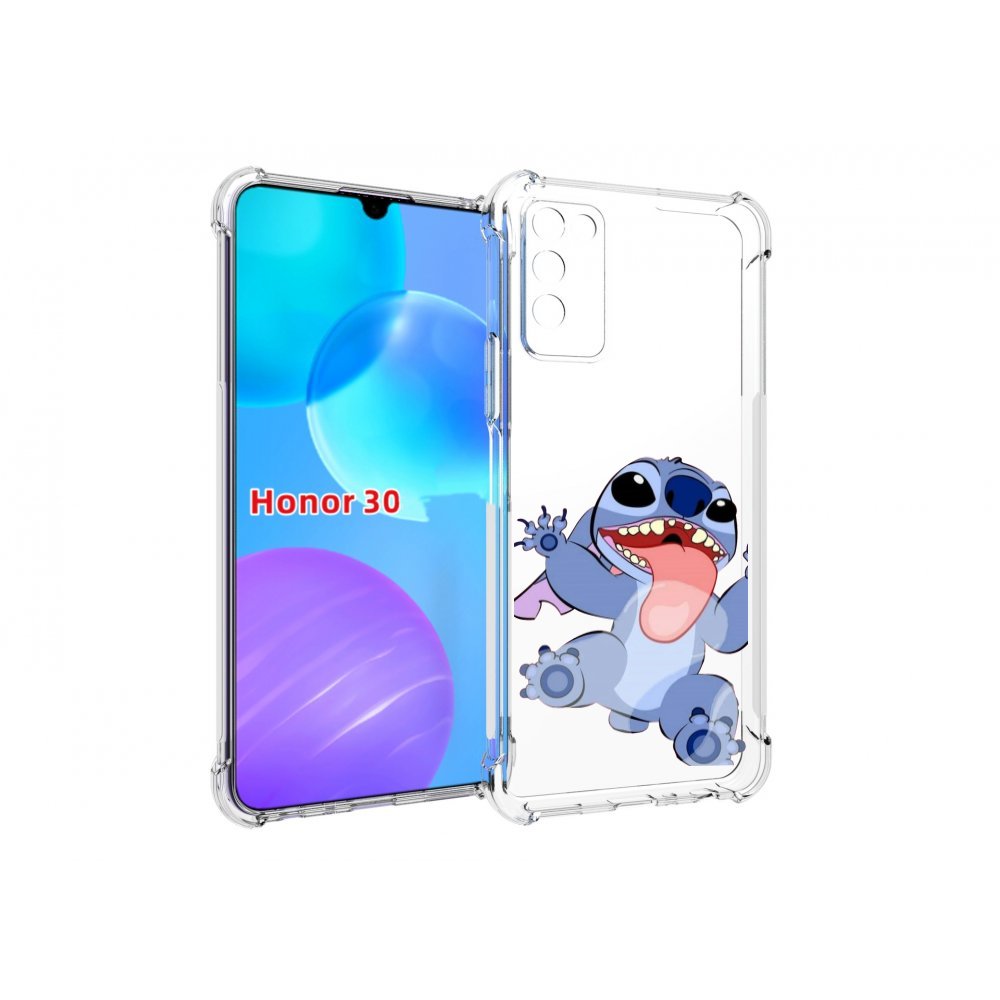 Чехол MyPads большой-стич для Huawei Honor 30 Lite