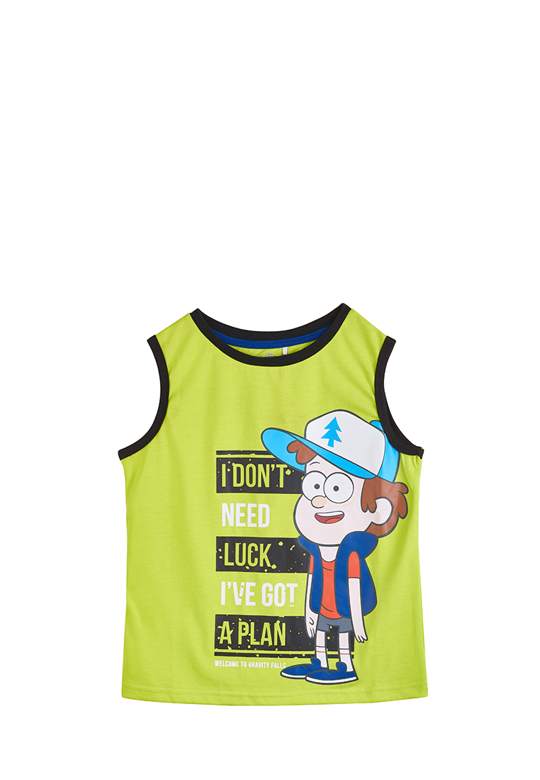 фото Майка детская gravity falls ss22gf0051854 цв. лаймовый р. 146