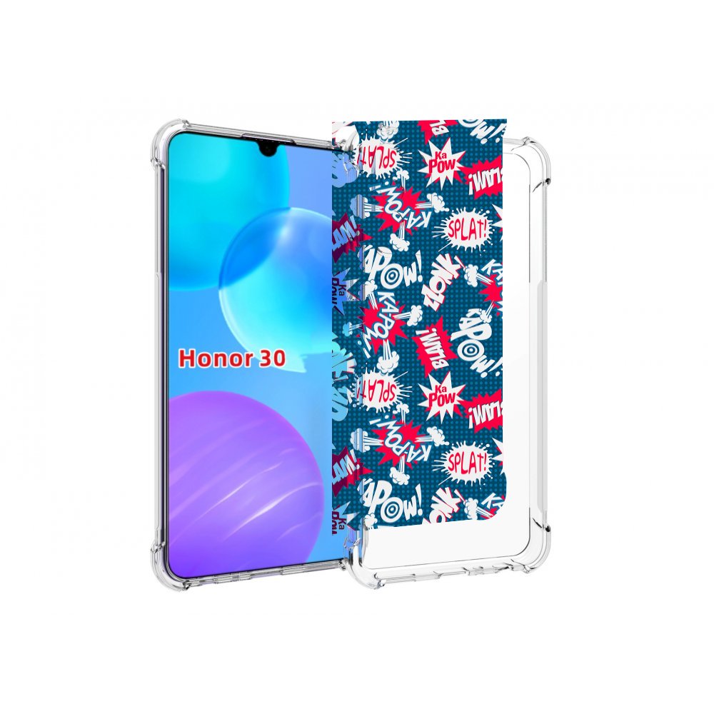 

Чехол MyPads взрывной-принт для Huawei Honor 30 Lite, Tocco