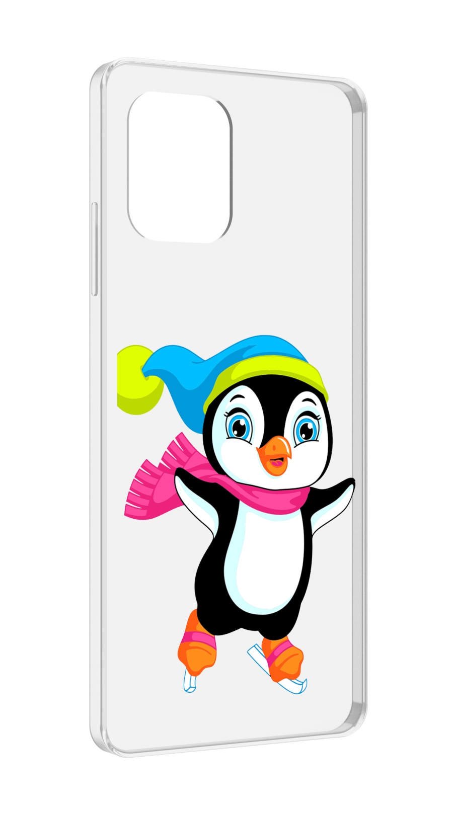 

Чехол MyPads пингвин на коньках для UMIDIGI Power 7 Max / Power 7S, Прозрачный, Tocco