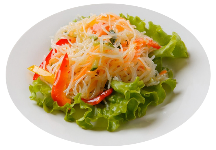 

Салат из фунчозы по-корейски
