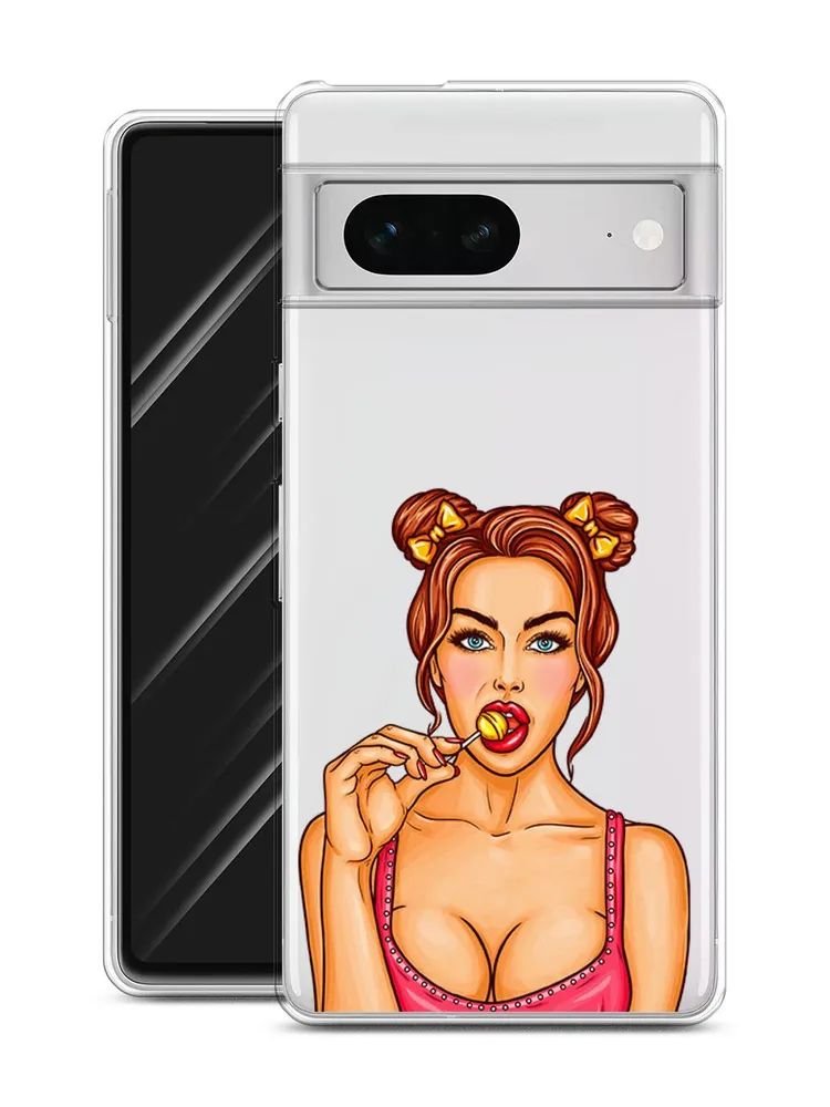 

Чехол Awog на Google Pixel 7 "Вкусный леденец", Разноцветный