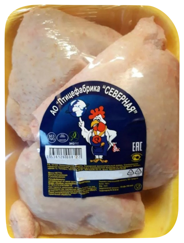 

Бедро цыпленка-бройлера Птицефабрика Северная охлажденное