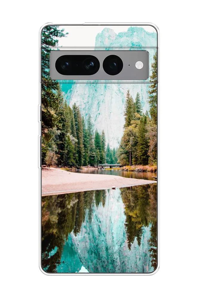 

Чехол Awog на Google Pixel 7 Pro "Горы 11", Разноцветный
