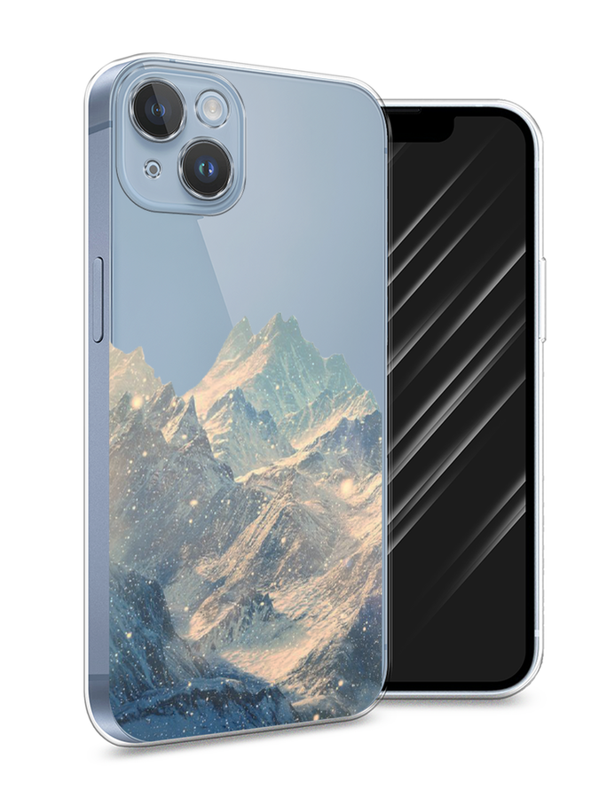 

Чехол Awog на Apple iPhone 14 Plus / Айфон 14 Плюс "Горы арт 2", Разноцветный, 15350-10