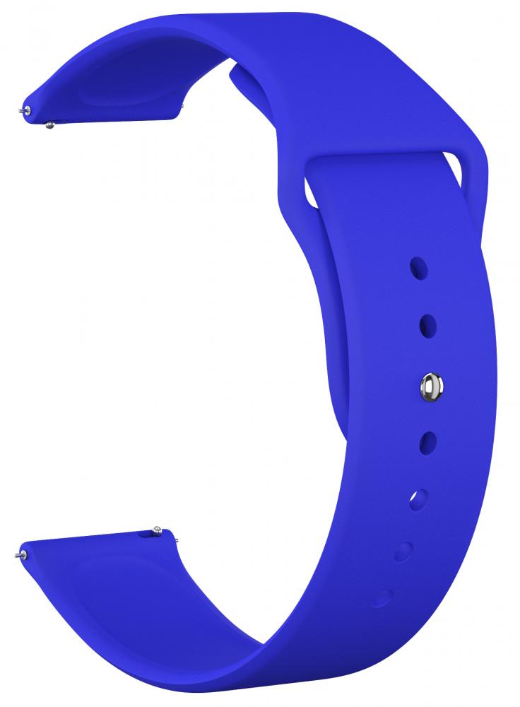 

Ремешок силиконовый GSMIN Sport Band 20 для Samsung Galaxy Watch Active / Active 2 (Синий)