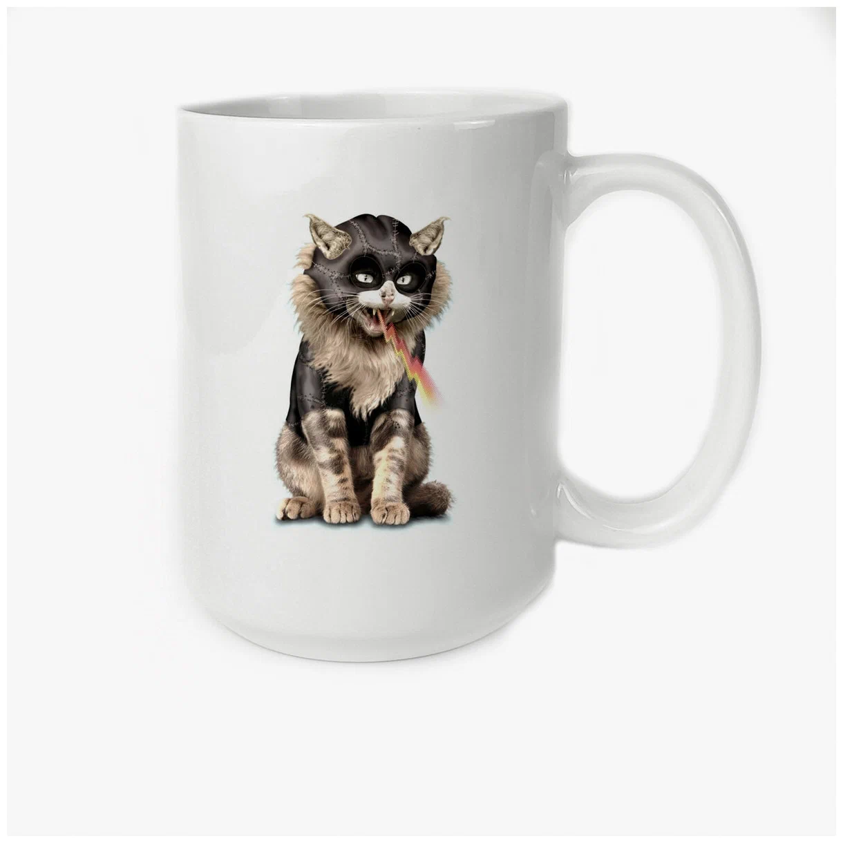 

Кружка CoolPodarok Графика Кошкамолния