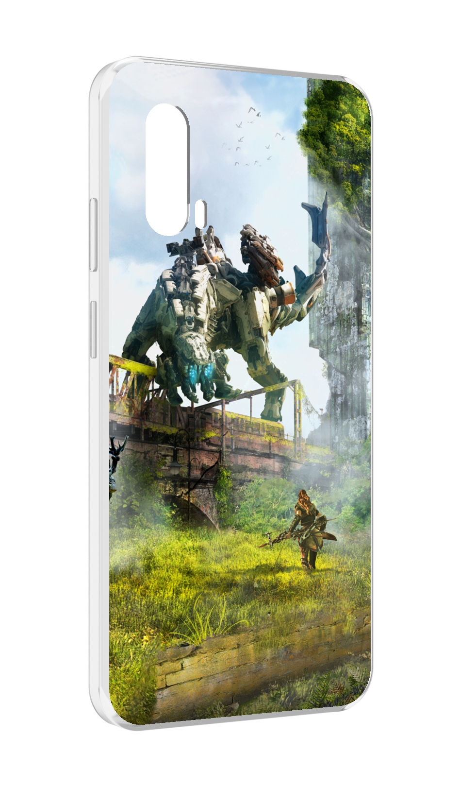 

Чехол MyPads Horizon Zero Dawn для Blackview BV7100, Прозрачный, Tocco