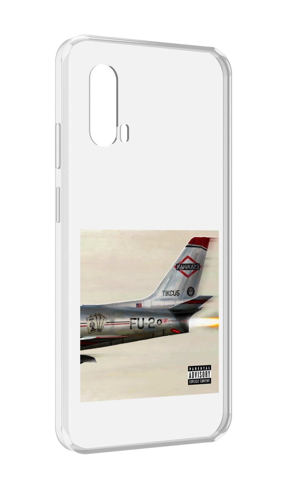 

Чехол MyPads KAMIKAZE Eminem для Blackview BV7100, Прозрачный, Tocco