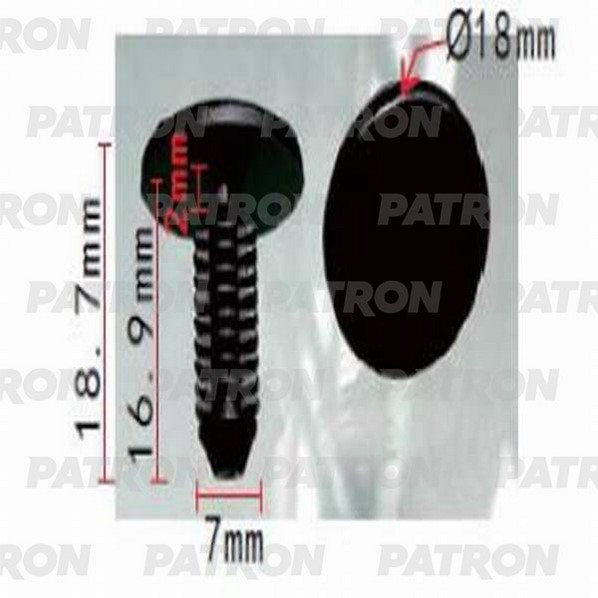 

Клипса Автомобильная PATRON P370911